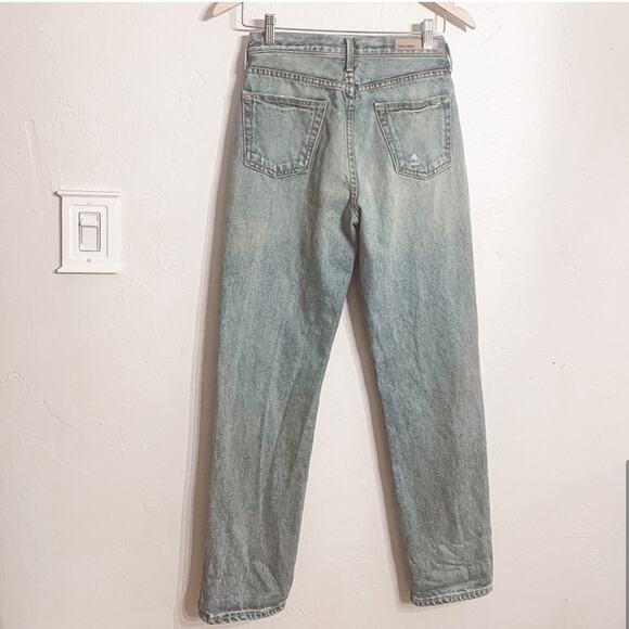GRLFRND Helena High Rise Straight Leg Jeans Last Dance Wash 24 - Picture 7 of 9